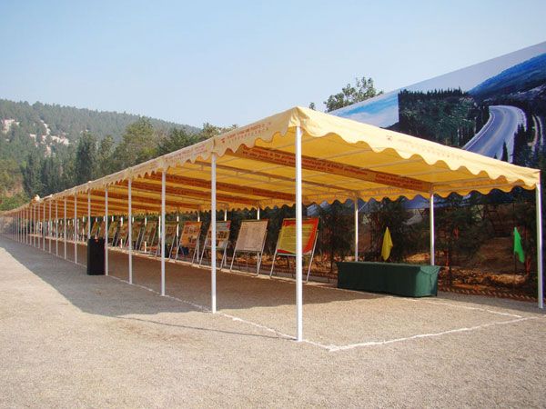 Cautions on the use of advertising tents